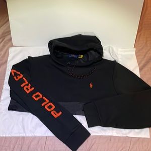 Men’s Polo Ralph Lauren Black/Camo Large Hoodie